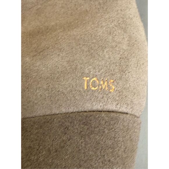 TOMS Evie Embroidered Heritage Canvas and Suede Booties SZ W8 - Picture 9 of 13